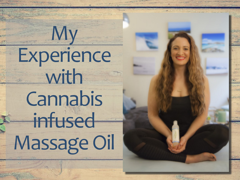 Cannabis infused Massage Oil